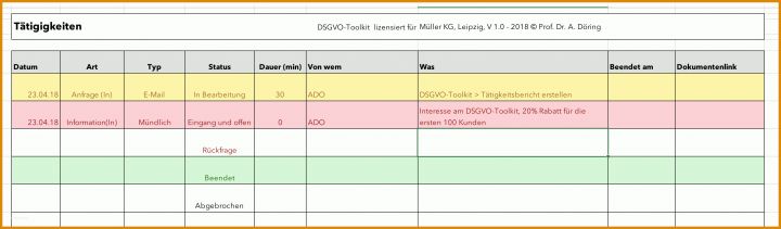 Singular Löschkonzept Dsgvo Vorlage 3146x924