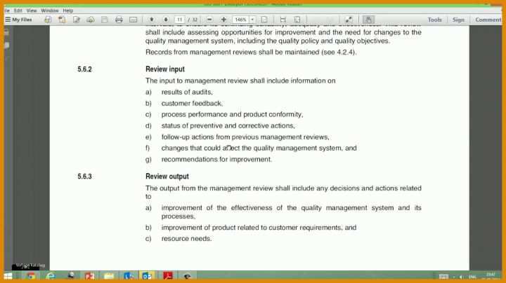 Rühren Management Review Iatf 16949 Vorlage 1280x718