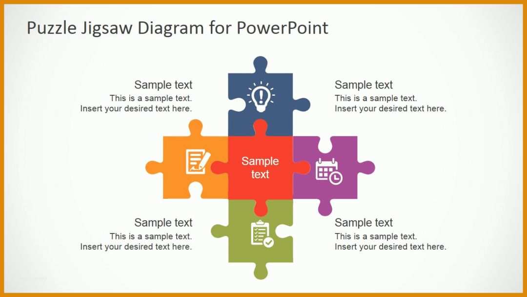 Erstaunlich Powerpoint Puzzle Vorlage 1280x720