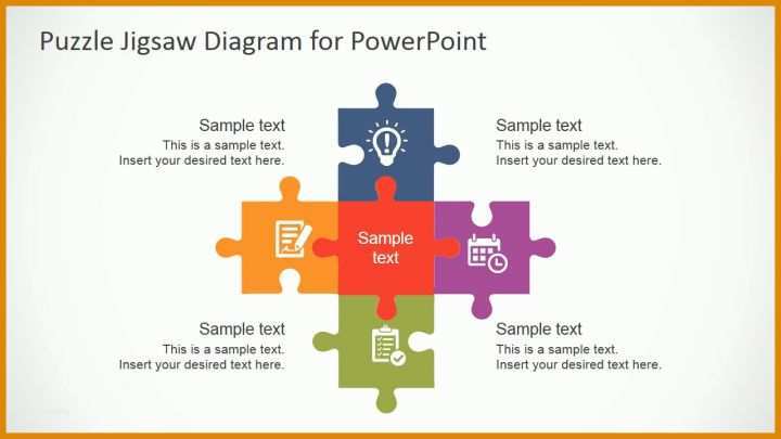 Erstaunlich Powerpoint Puzzle Vorlage 1280x720