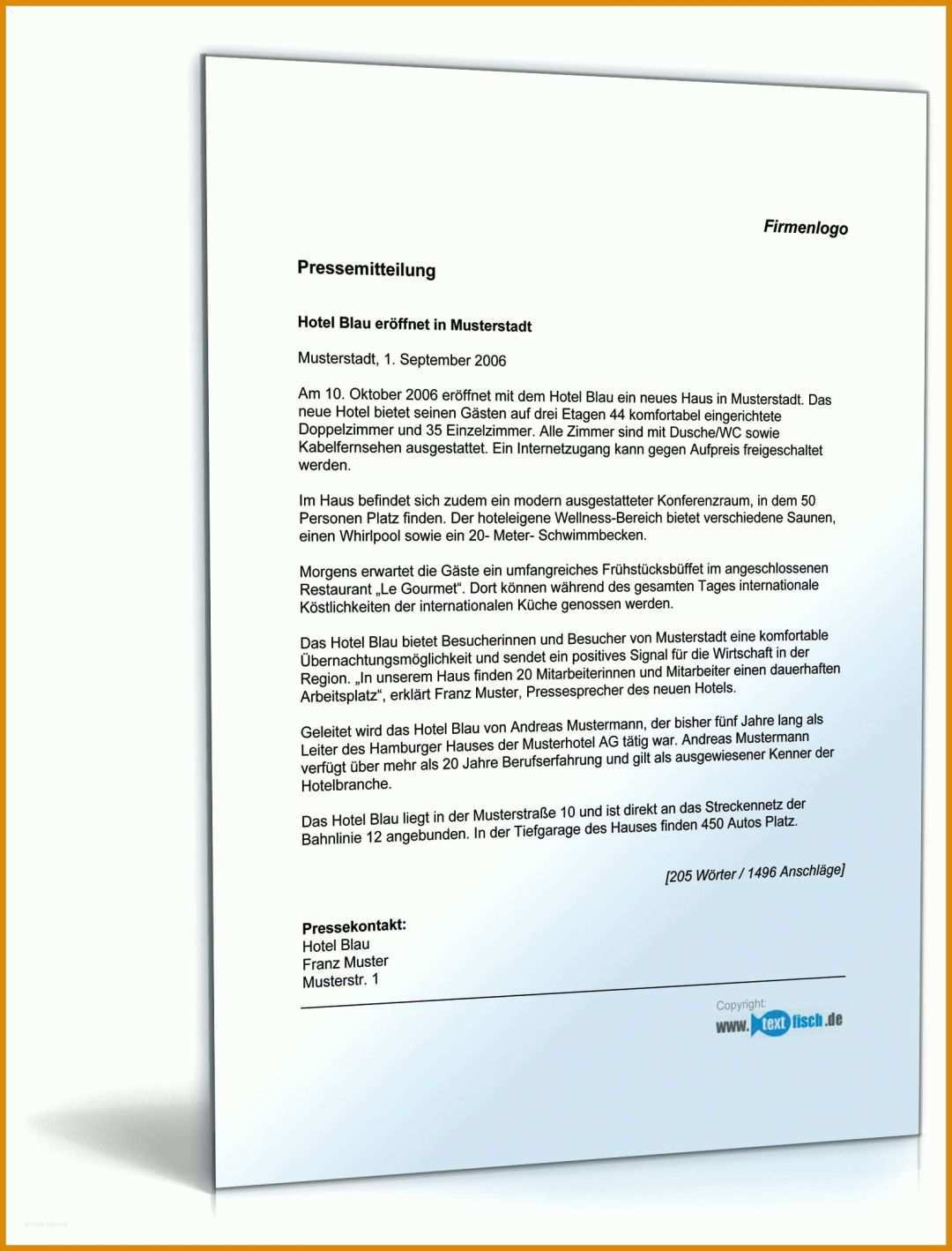 Rühren Pressemitteilung Vorlage 1600x2100