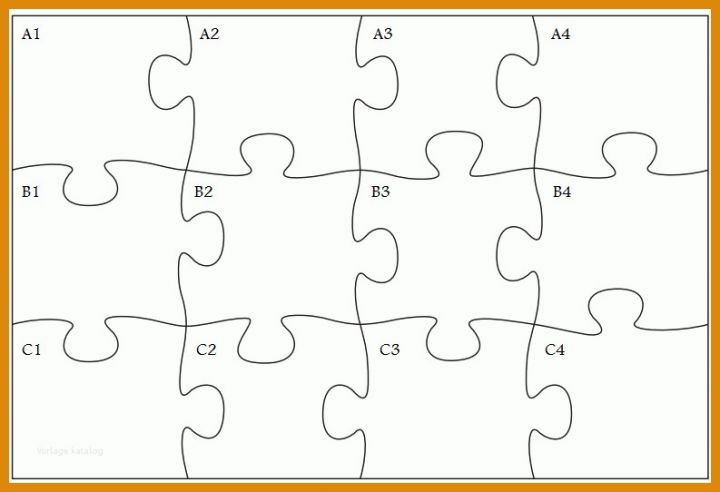 Singular Puzzle Vorlage A4 Pdf 793x542