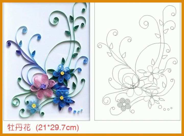 Beeindruckend Quilling Vorlagen Kostenlos Zum Ausdrucken 736x544