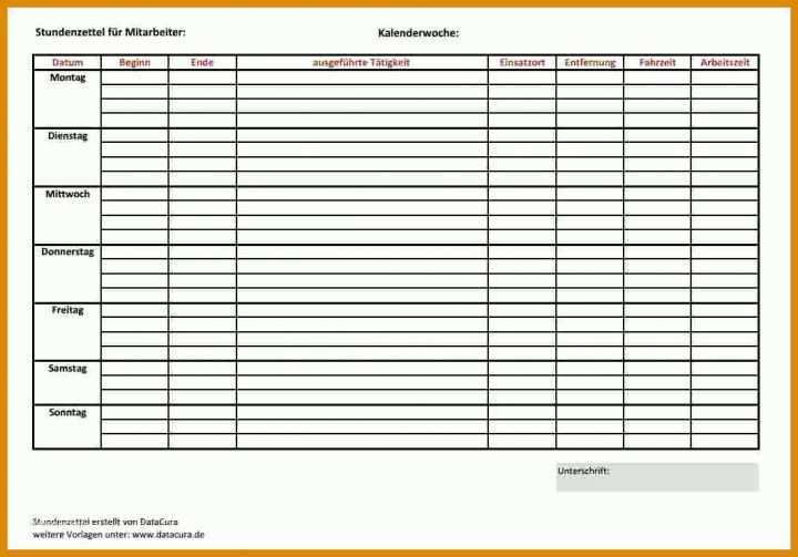 Erstaunlich Stundenzettel Excel Vorlage Kostenlos 2016 1066x745