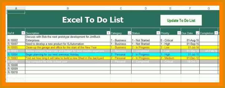 Einzahl To Do Liste Excel Vorlage Freeware 1080x422