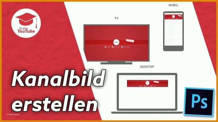 Toll Youtube Kanalbild Vorlage 1280x720