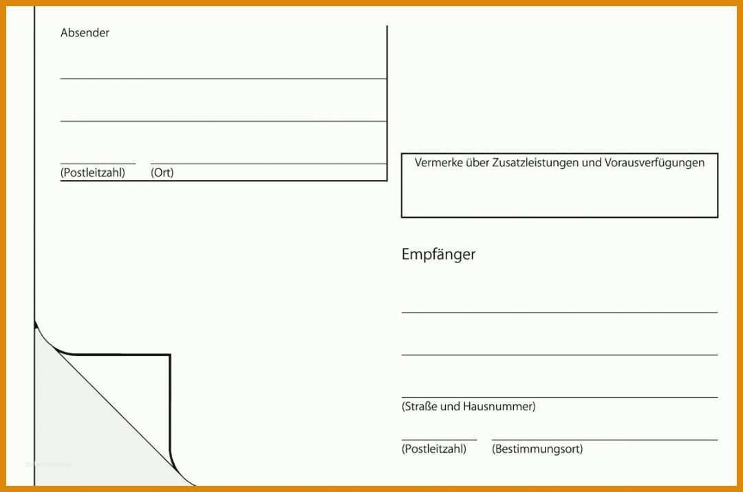 Kreativ Adressaufkleber Vorlage 1200x795