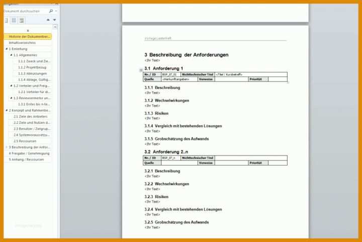 Limitierte Auflage Anforderungskatalog Vorlage 992x663