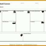 Bestbewertet Business Model Canvas Deutsch Vorlage 1000x614