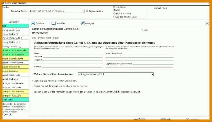 Außergewöhnlich Carnet Ata Excel Vorlage 840x486