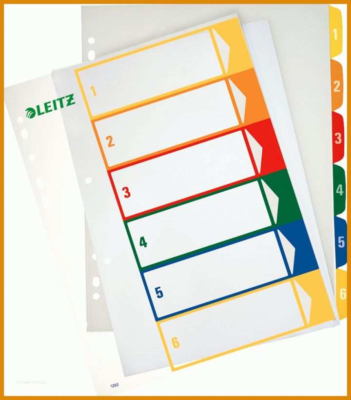 Erschwinglich Leitz Register 1 6 Vorlage 878x1000