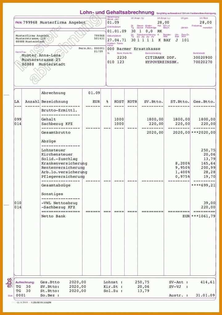 Tolle Lohnabrechnung Vorlage Excel 793x1122