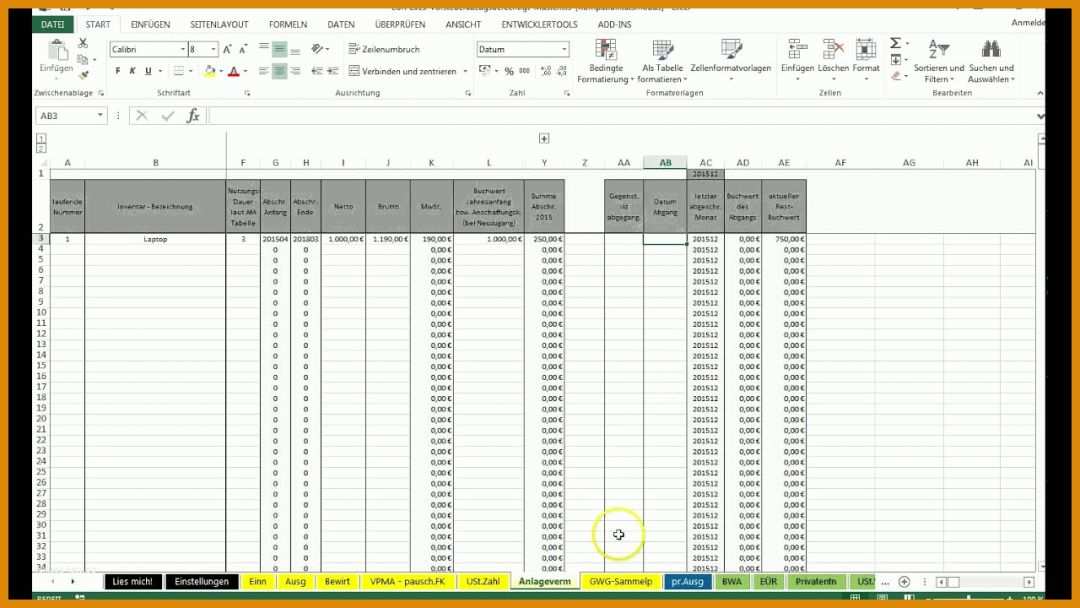 Singular Maschinenauslastung Excel Vorlage 1280x720