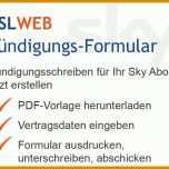 Phänomenal Sky Kündigen Vorlage Pdf 750x616