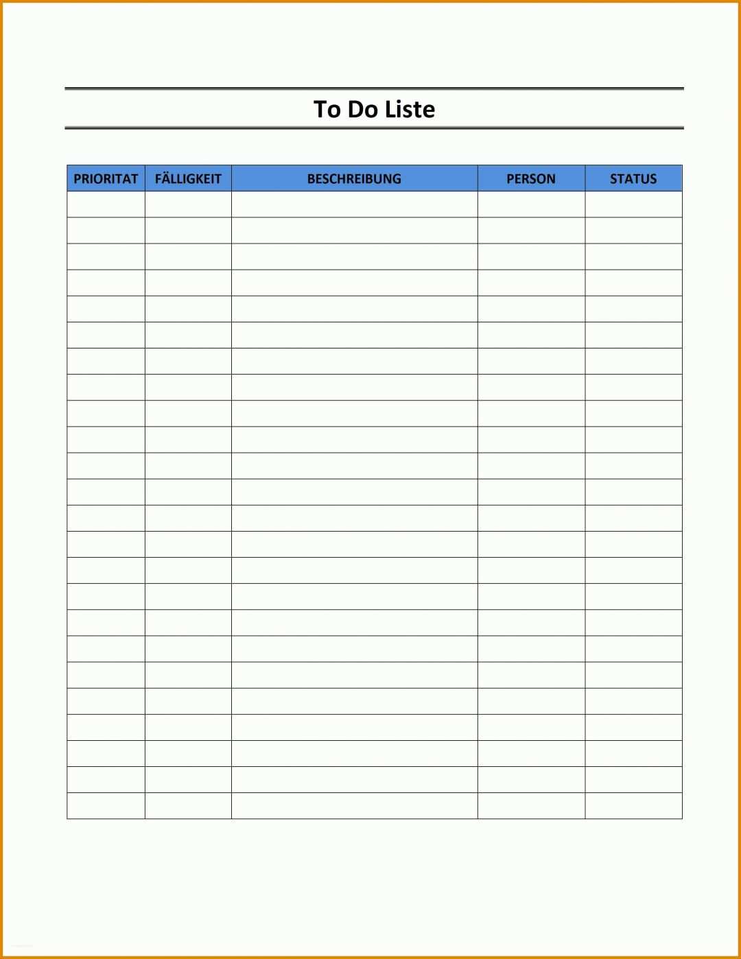 Staffelung to Do Liste Vorlage Word 2550x3300