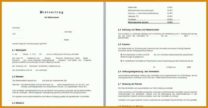 Hervorragen Untermietvertrag Vorlage Pdf 1200x627