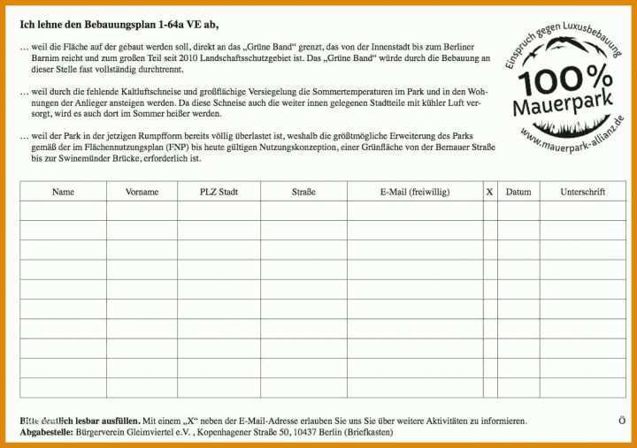 Auffällig Unterschriften Sammeln Vorlage 1137x800