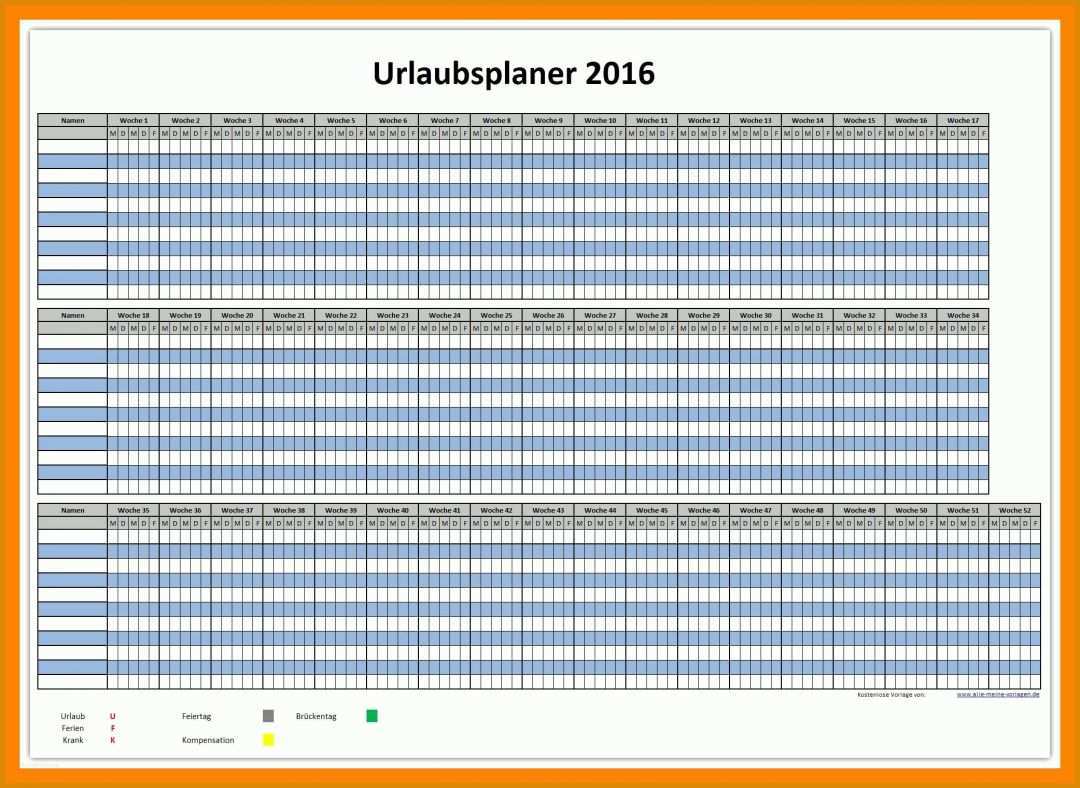 Schockieren Urlaubsplan Excel Vorlage 2083x1520