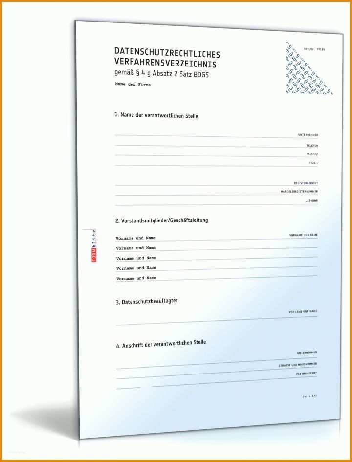 Original Verfahrensverzeichnis Vorlage 1600x2100