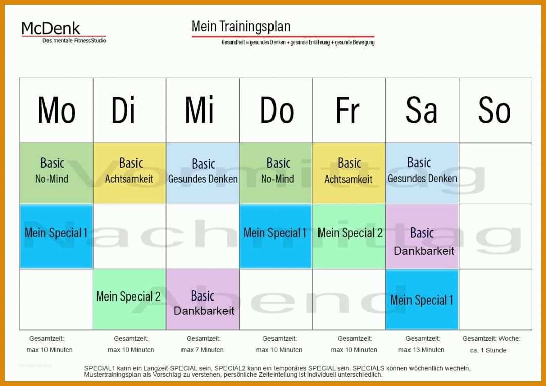 Schockieren Vorlage Trainingsplan Fitnessstudio 1200x848