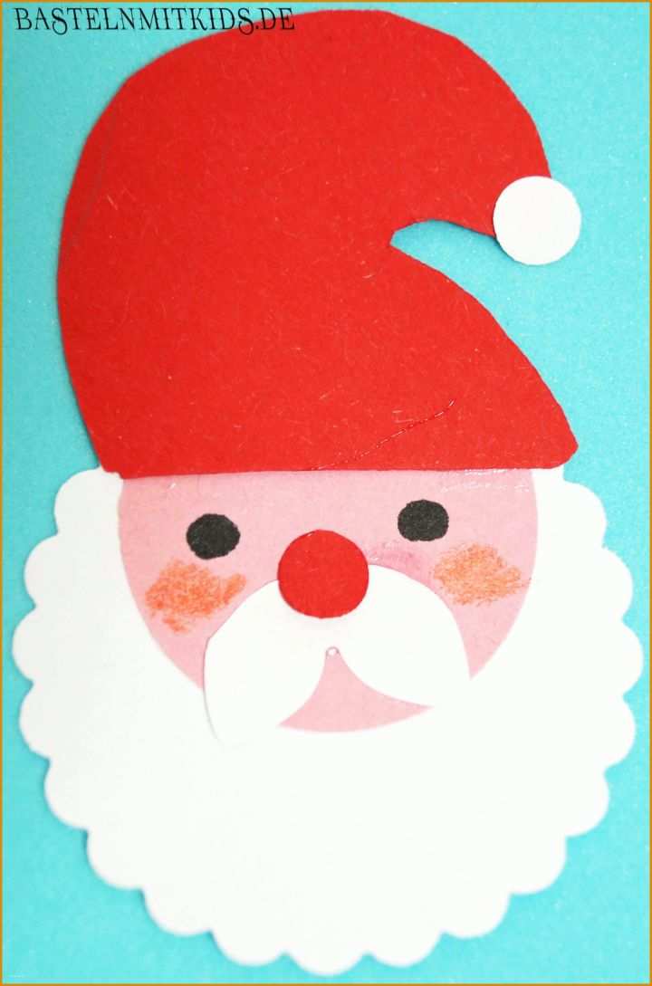 Faszinieren Weihnachtsmann Basteln Vorlagen 2968x4491
