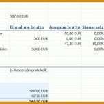 Singular Zählprotokoll Kasse Vorlage Excel 1136x481