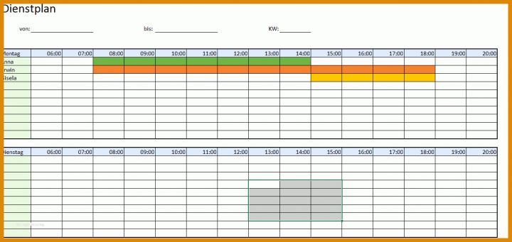 Größte Dienstplan Vorlage 1317x624