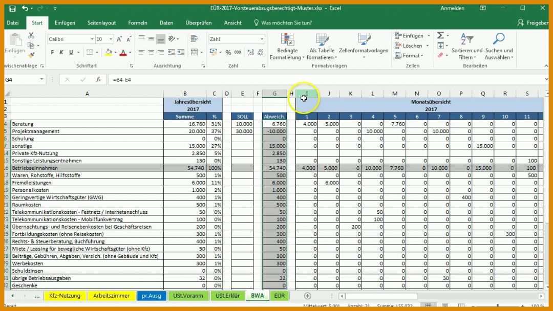 Spektakulär Excel Tabelle Vorlage 1280x720