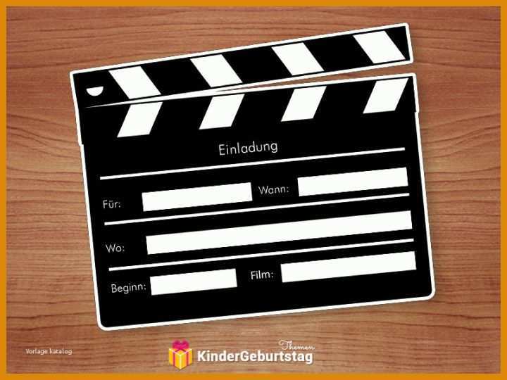 Wunderschönen Filmklappe Vorlage 800x600
