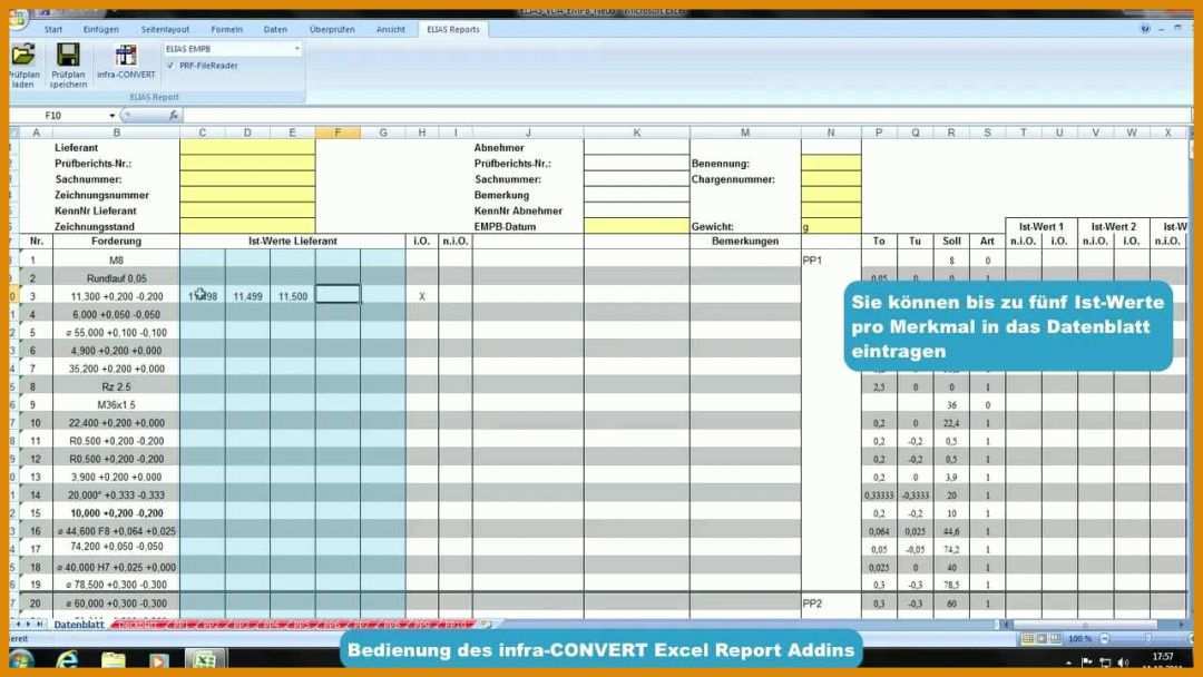 Staffelung Kontrollplan Vorlage Excel 1280x720