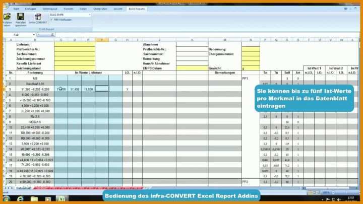 Rühren Kontrollplan Vorlage Excel 1280x720