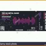Schockierend Konzert Ticket Vorlage 1300x1018