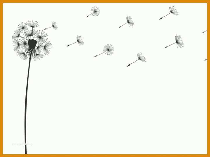 Hervorragend Pusteblume Vorlage 736x552