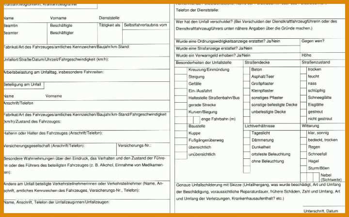 Schadensmeldung Kfz Vorlage 17 Schadensmeldung Versicherung Vorlage