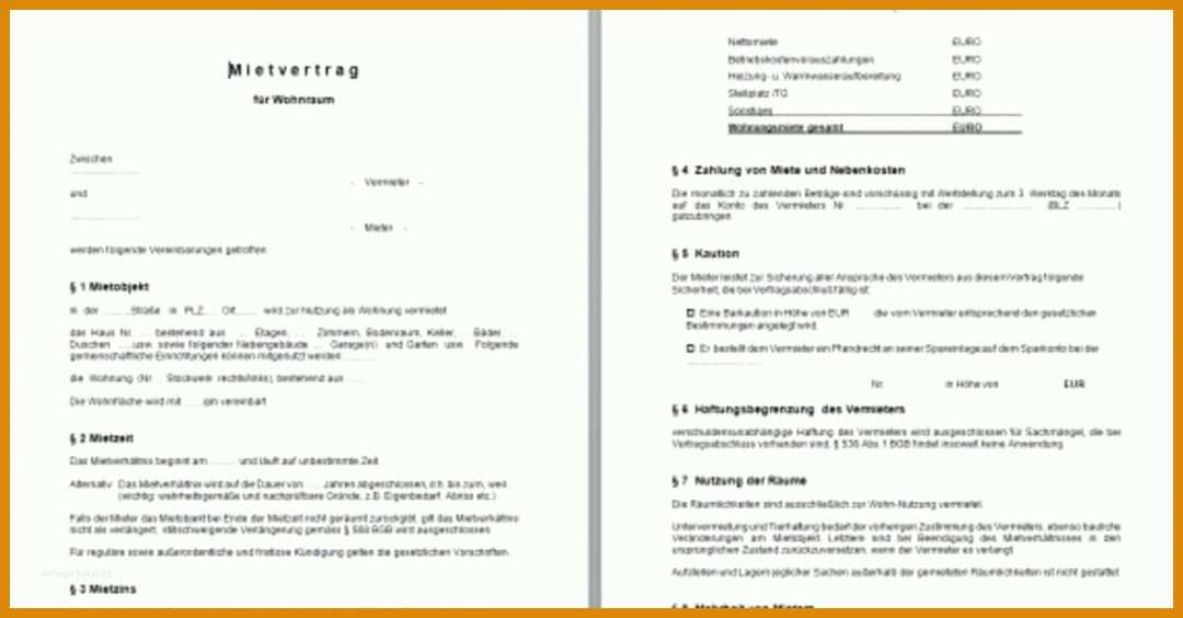 Empfohlen Untermietvertrag Vorlage Pdf Kostenlos 1200x627