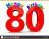 Überraschend Zahl 80 Vorlage 1300x1009