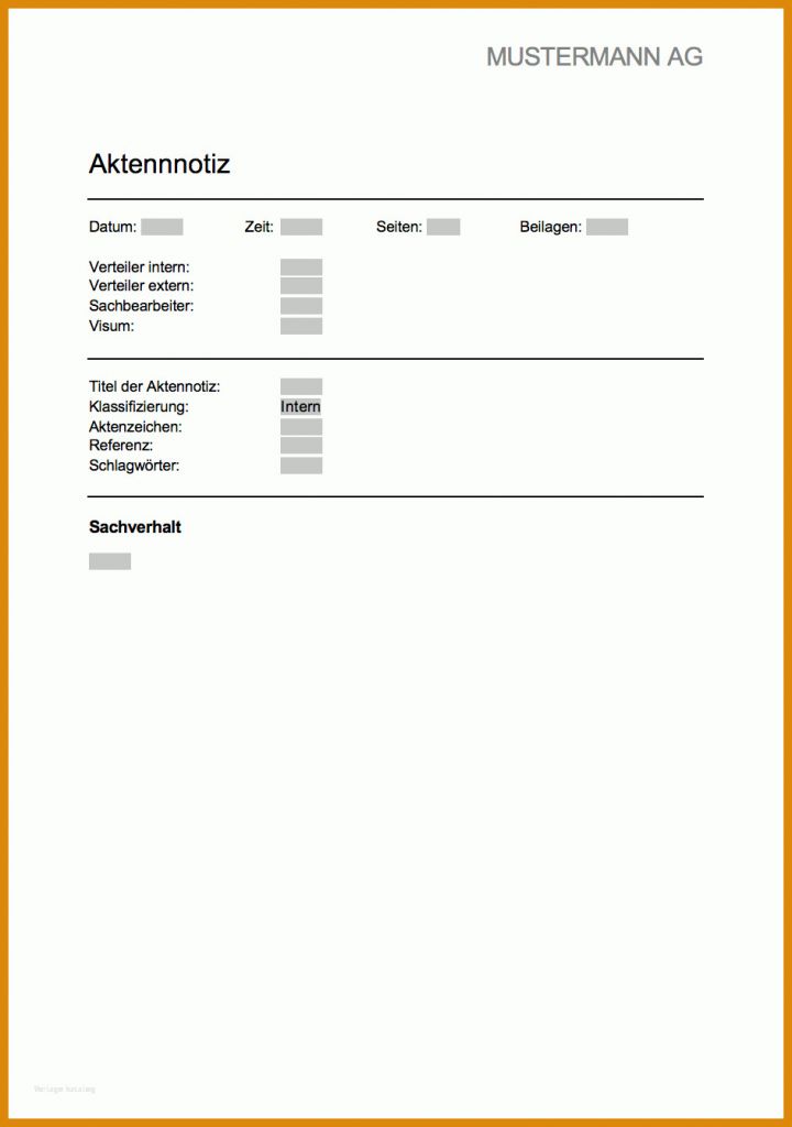 Phänomenal Aktennotiz Vorlage Personalakte 943x1341