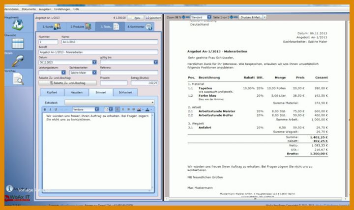 Spezialisiert Angebotsschreiben Vorlage 800x476