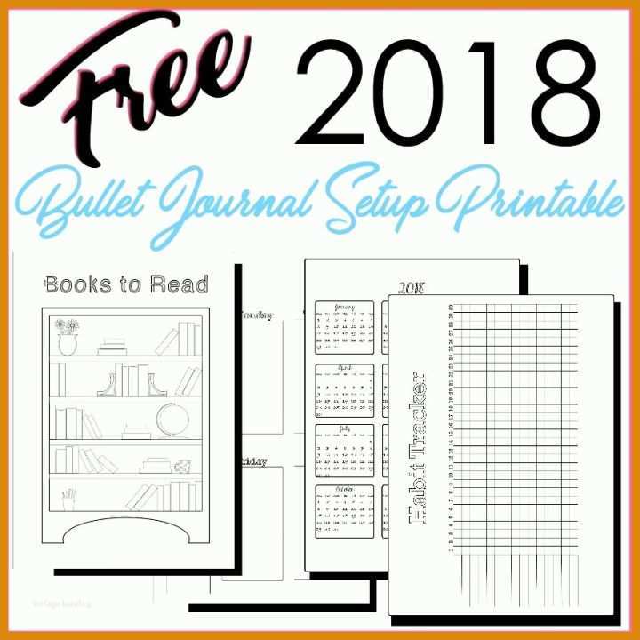 Ideal Bullet Journal Vorlagen Pdf 800x800