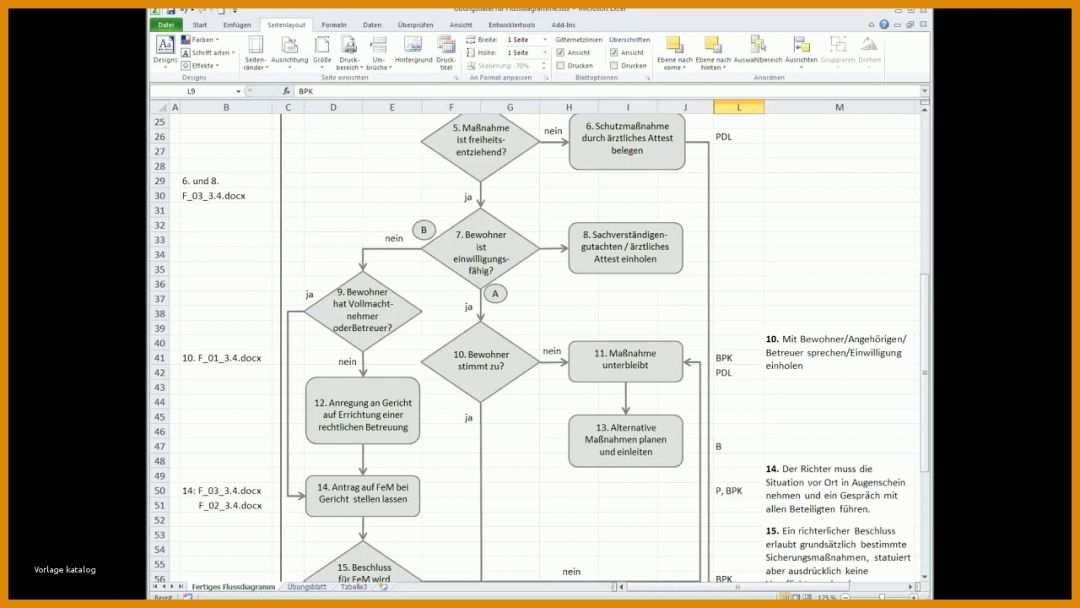 Faszinieren Excel Flussdiagramm Vorlage 1280x720