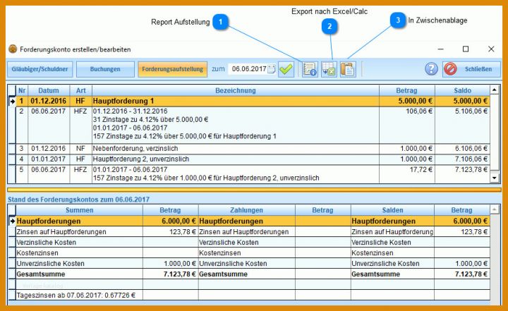 Ungewöhnlich Forderungsaufstellung Excel Vorlage Kostenlos 913x559