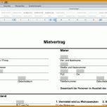 Bemerkenswert Mietvertrag Vorlage Word 1242x753