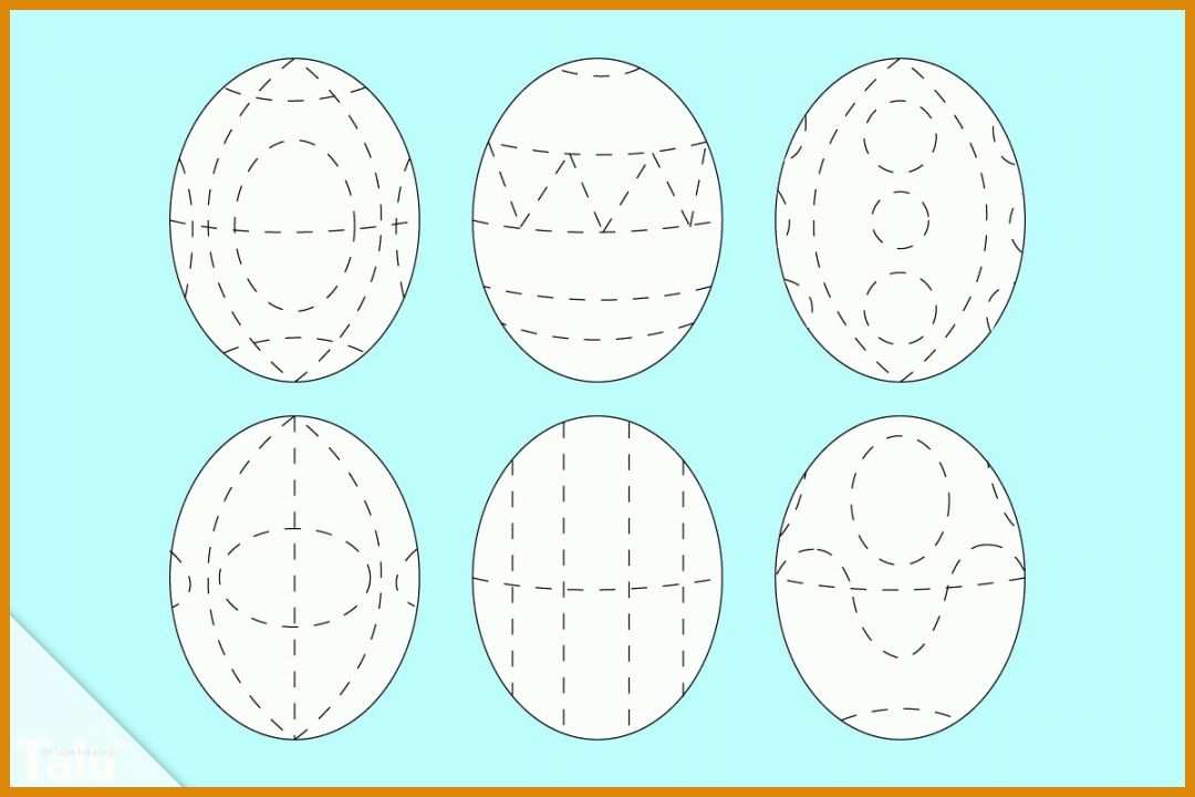 Tolle Ostereier Lochmuster Vorlagen 1200x800