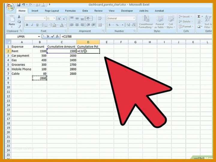 Fantastisch Pareto Diagramm Excel 2010 Vorlage 728x546