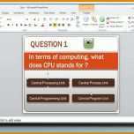 Sensationell Powerpoint Quiz Vorlage 1280x720