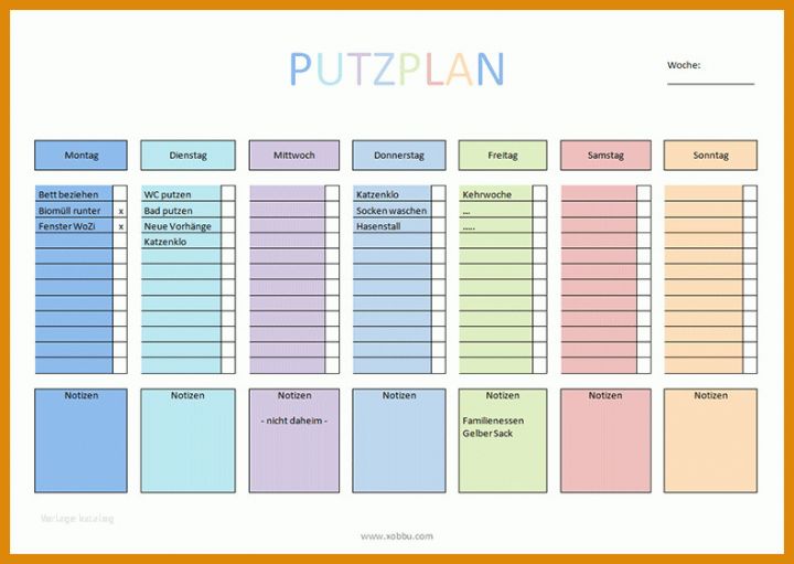 Singular Putzplan Vorlage 790x561