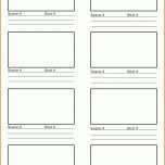 Selten Storyboard Vorlage 2480x3508