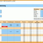 Beeindruckend Arbeitszeiterfassung Excel Vorlage 1246x816