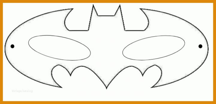 Beste Batman Maske Vorlage 750x361