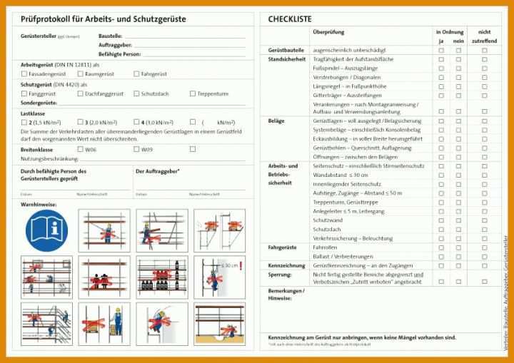Erstaunlich Bg Bau Gefährdungsbeurteilung Vorlage 841x595